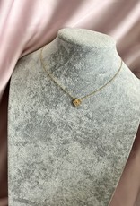 Lucky Klaver Ketting Mini Goud