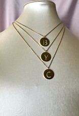 Letter Munt Ketting