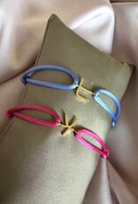 Letter Armbandje Met Touwtje