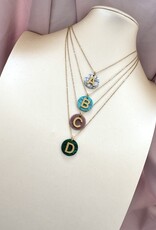 Gemstone Letter Ketting