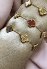 Lucky Klaver Armband Diamonds