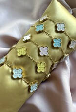 Lucky Klaver Armband All Over Pastel