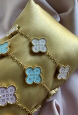 Lucky Klaver Armband All Over Pastel