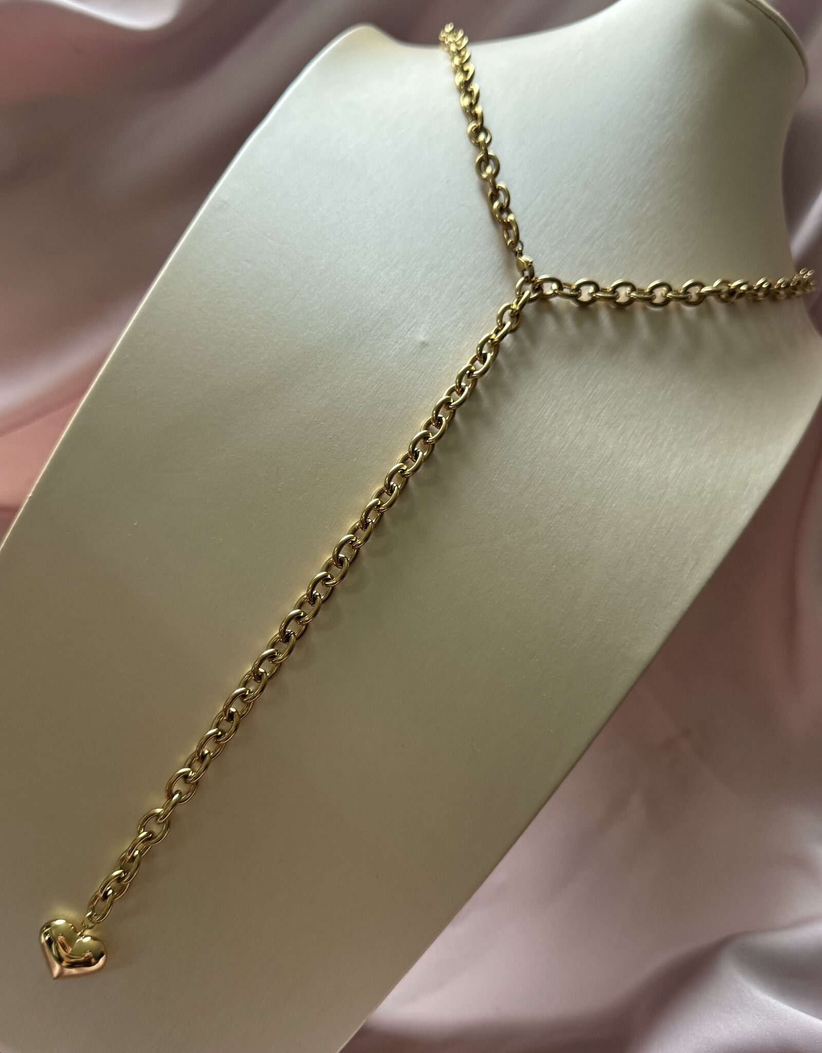 Lange Hart Chain Ketting