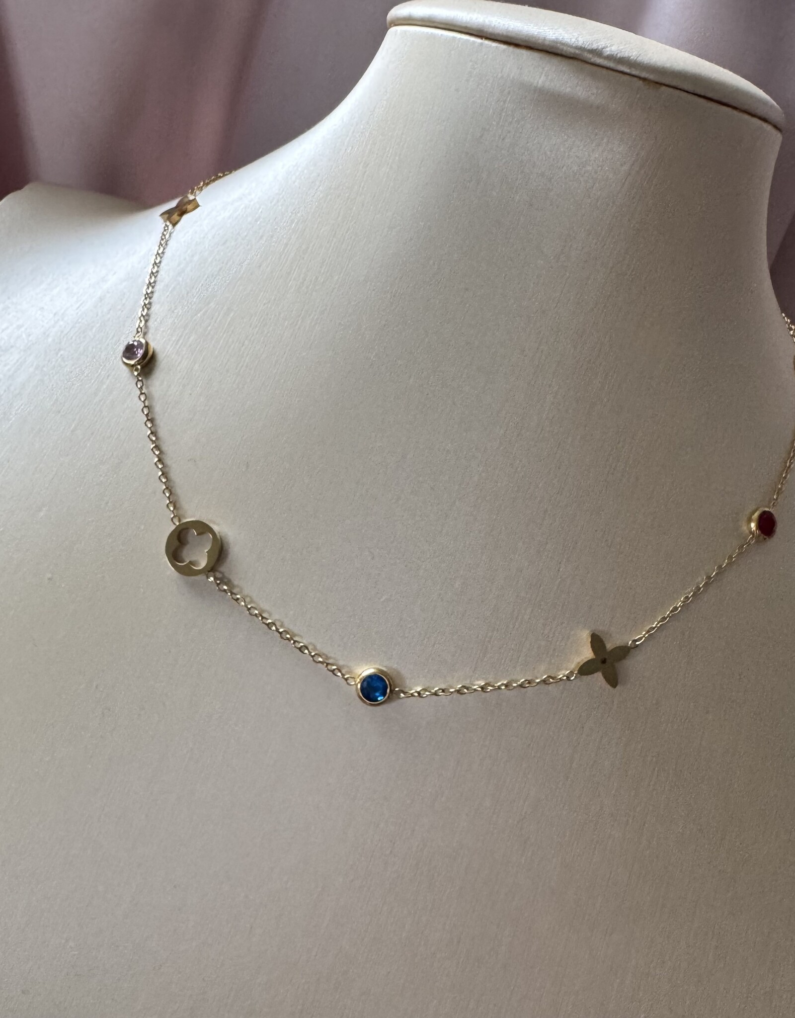 Monogram Color Ketting