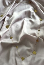 Lange Ketting Met Grote En Kleine Hartjes