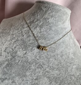 Bubble Letter Ketting