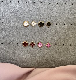 Monogram Oorbellen Gekleurd