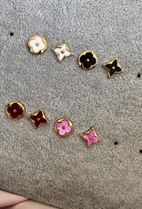 Monogram Oorbellen Gekleurd