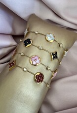 Monogram Armband Gekleurd