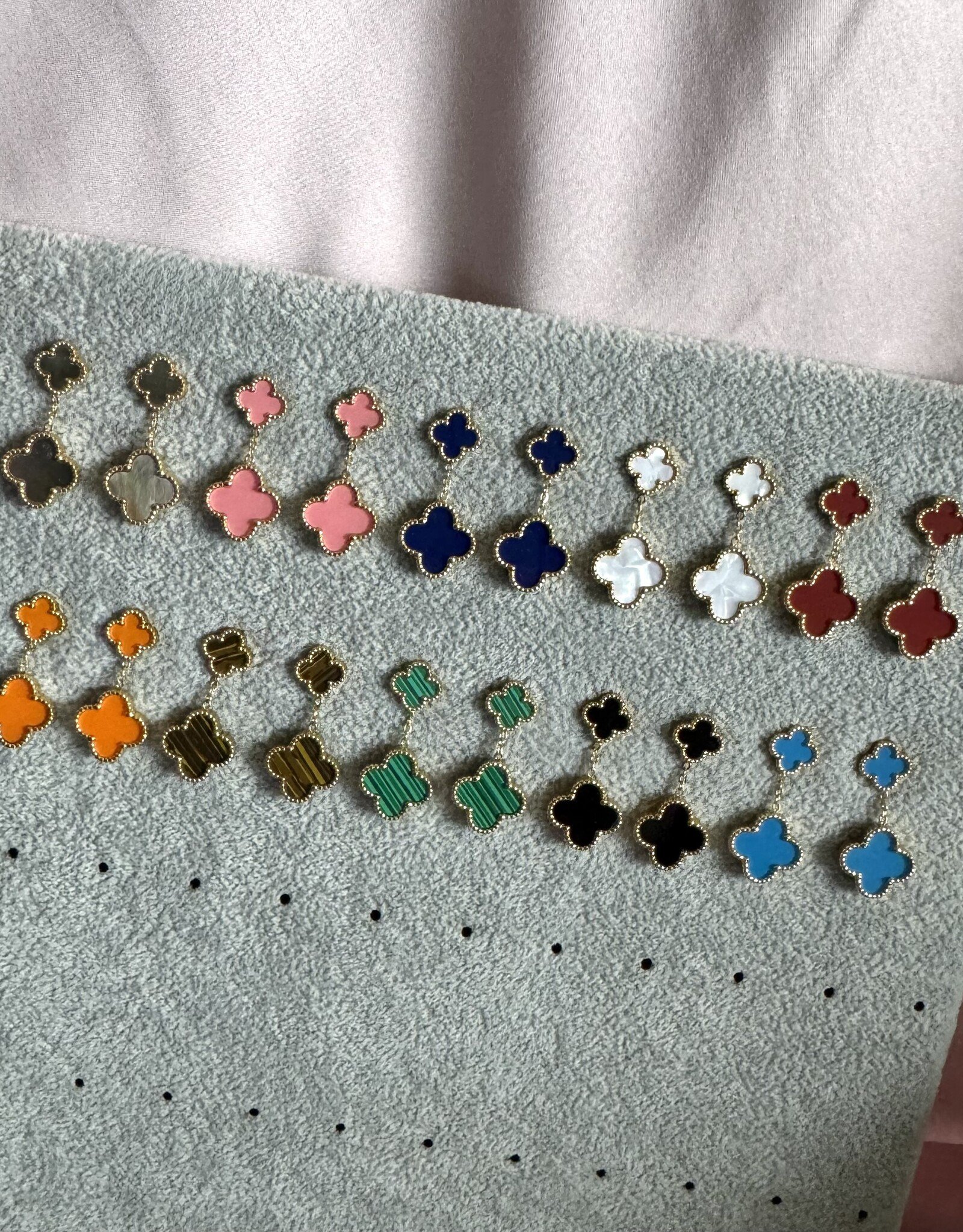 Two Lucky Klaver Oorbellen