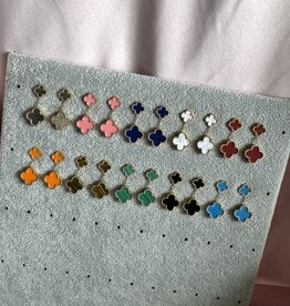 Two Lucky Klaver Oorbellen