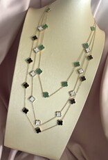 Lange Lucky Klaver Ketting