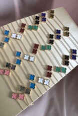 Lange Lucky Klaver Ketting