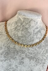 Button Necklace All Over