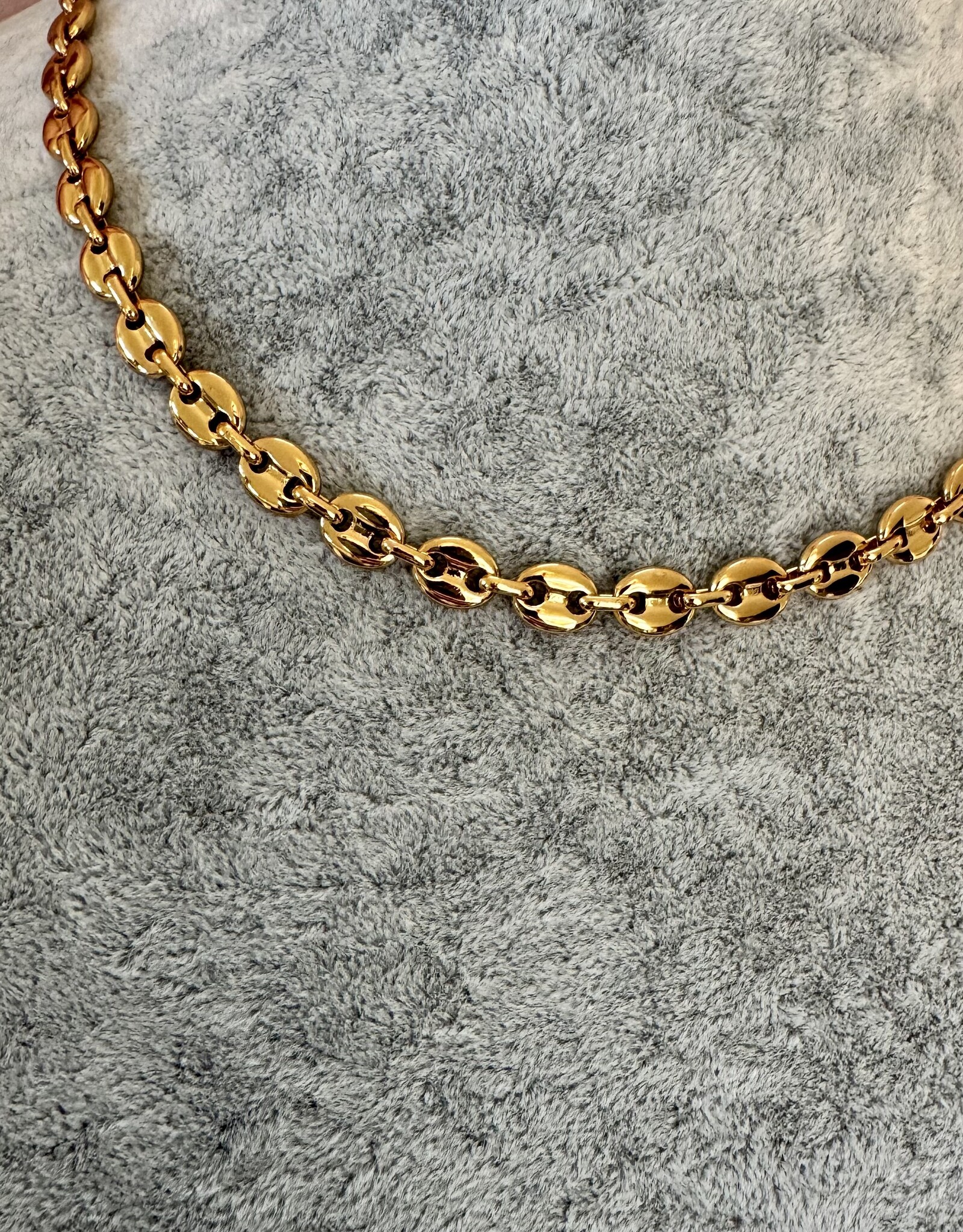 Button Necklace All Over