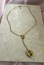 Button Necklace