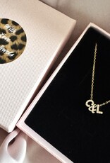 Cute Shiny Letter Ketting