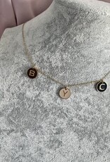 Gekleurde Kleine Muntjes Ketting