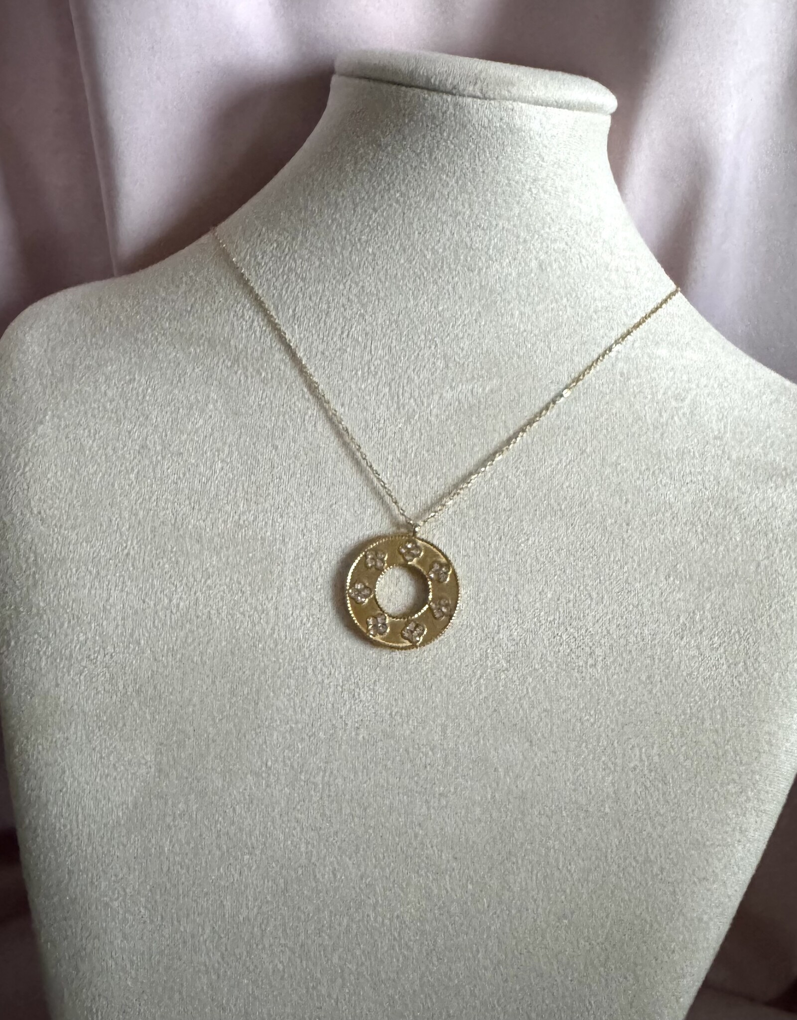 Ronde Klaver Ketting