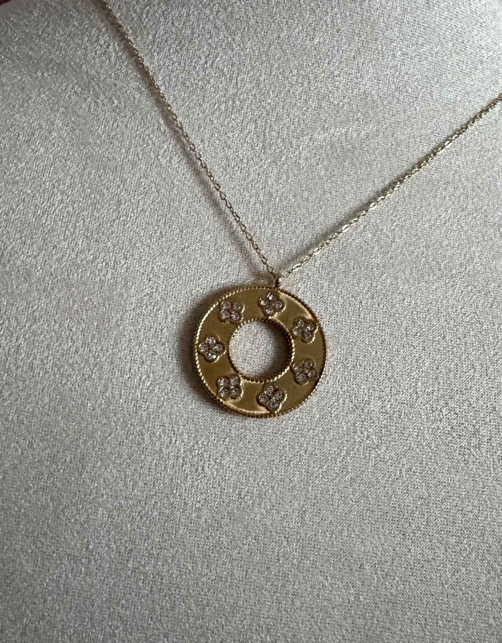 Ronde Klaver Ketting