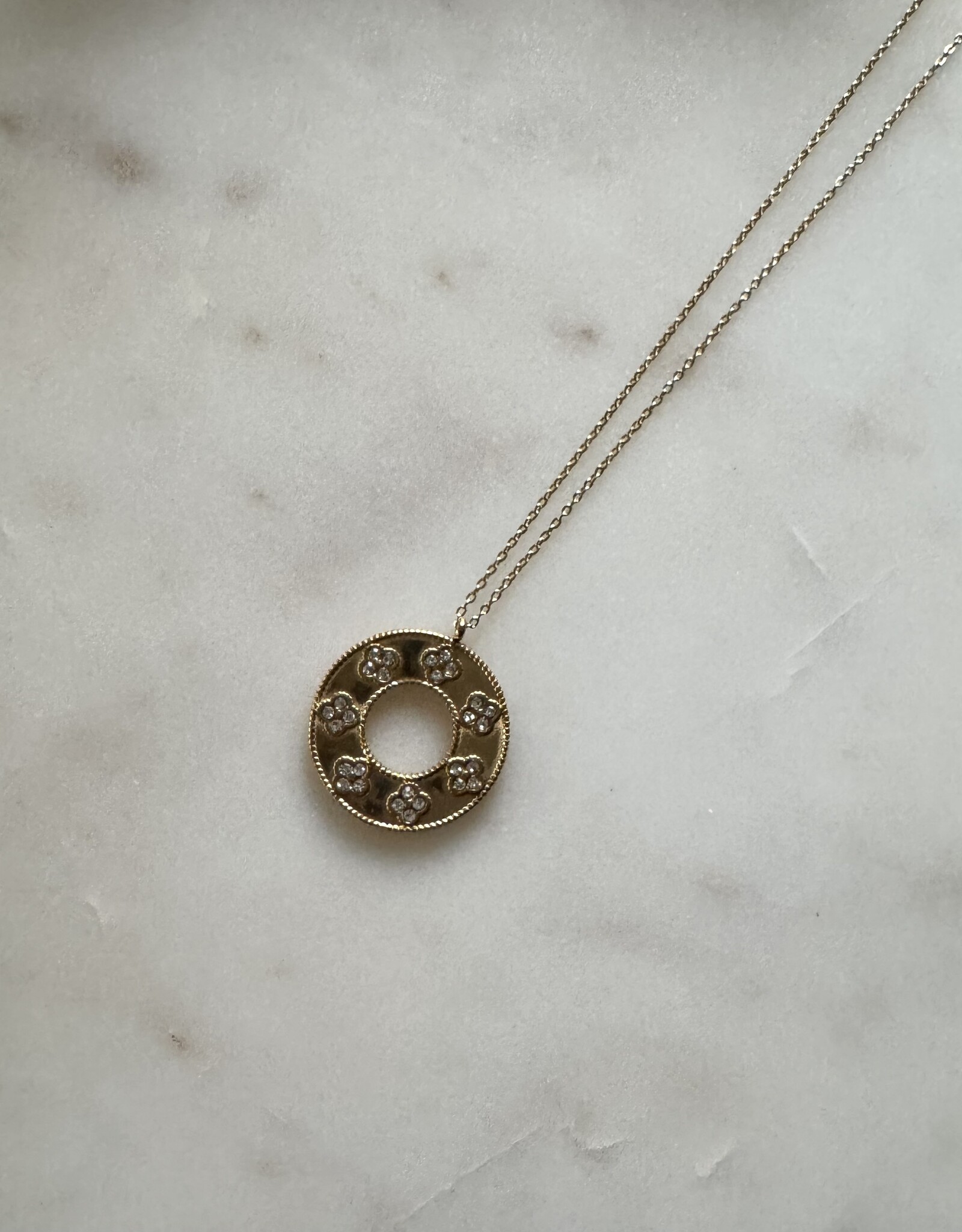 Ronde Klaver Ketting