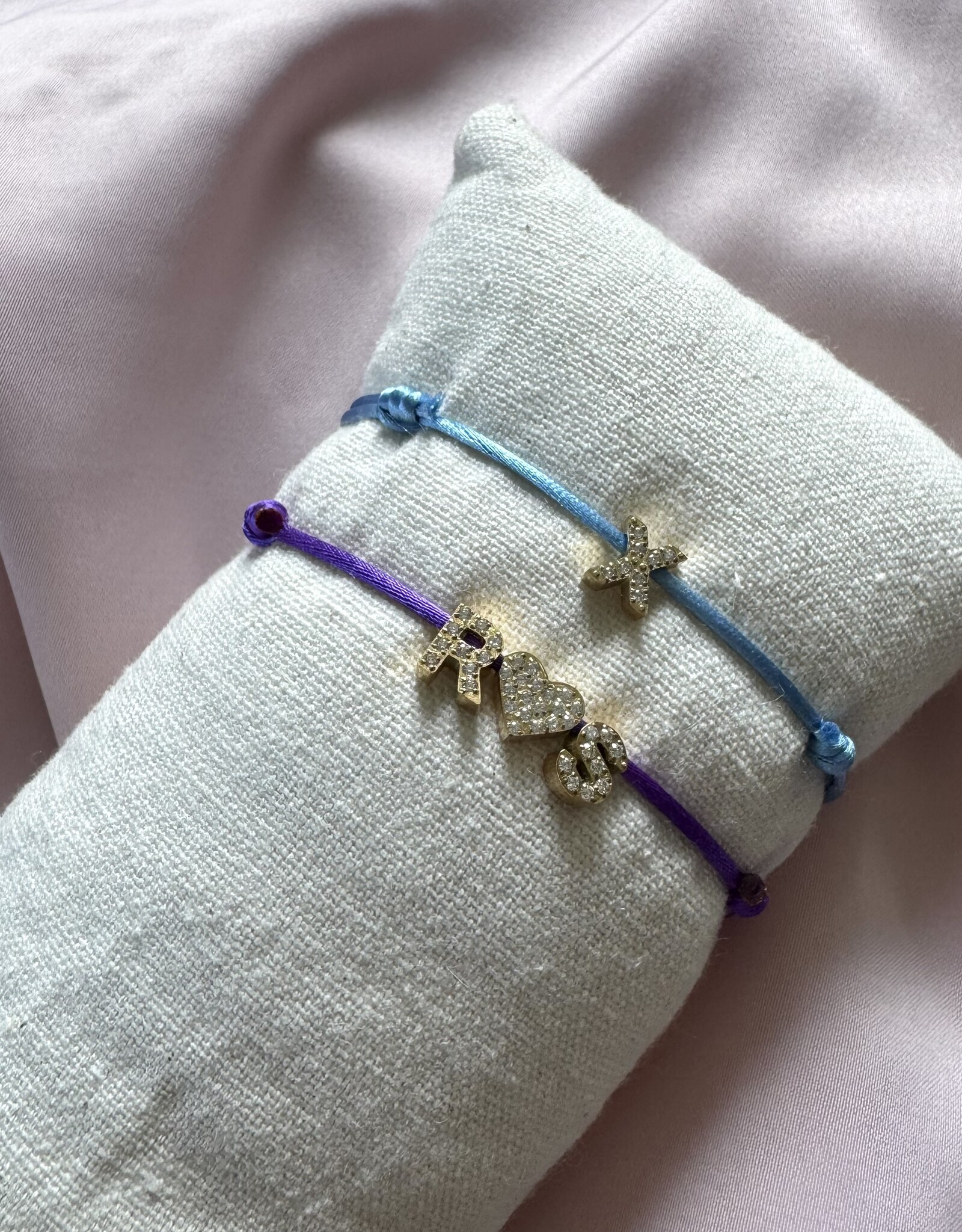 Cute Shiny Letter Armbandje