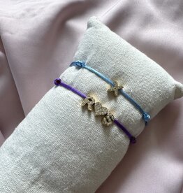 Cute Shiny Letter Armbandje