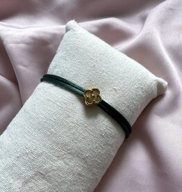 Cute Lucky Klaver Armbandje Met Touw
