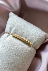 Goud Armbandje Met Steentjes