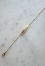 Goud Armbandje Met Steentjes