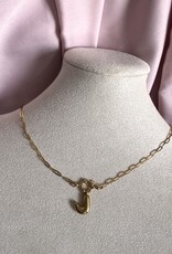 Chain Ketting Met Letter