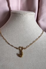 Chain Ketting Met Letter