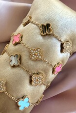 Lucky Klaver Armband Diamonds