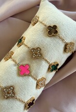 Lucky Klaver Armband Diamond Velvet