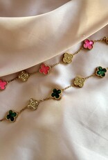 Lucky Klaver Armband Diamond Velvet