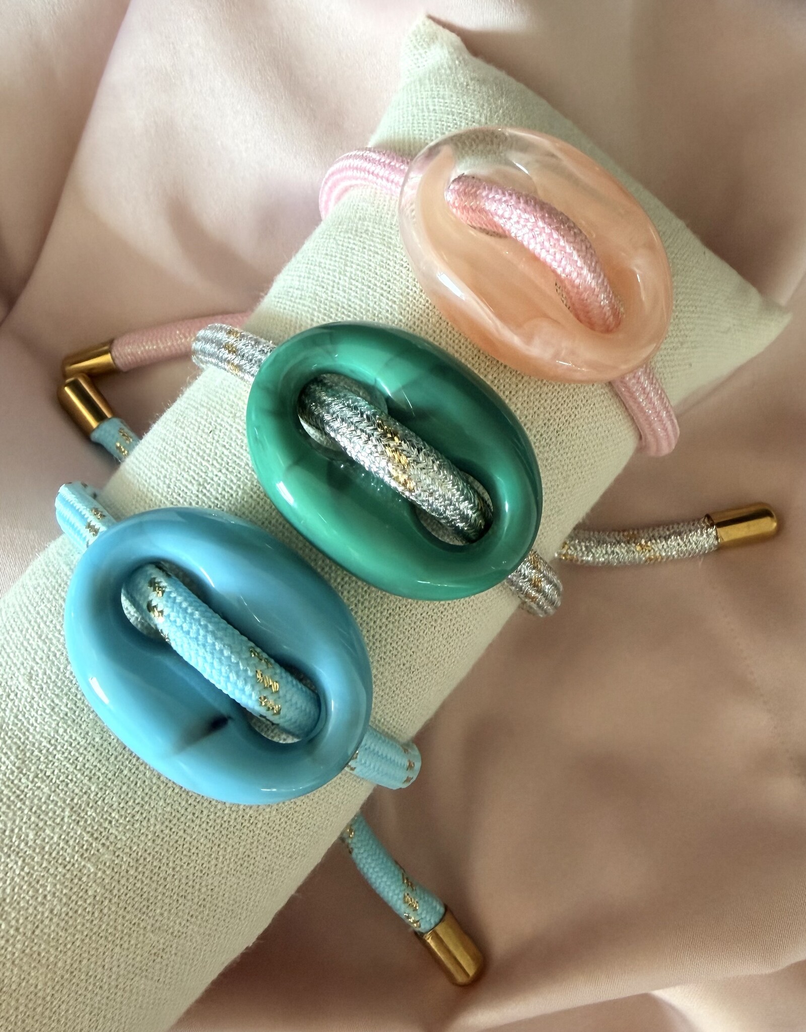 Gekleurde Bean Bracelet