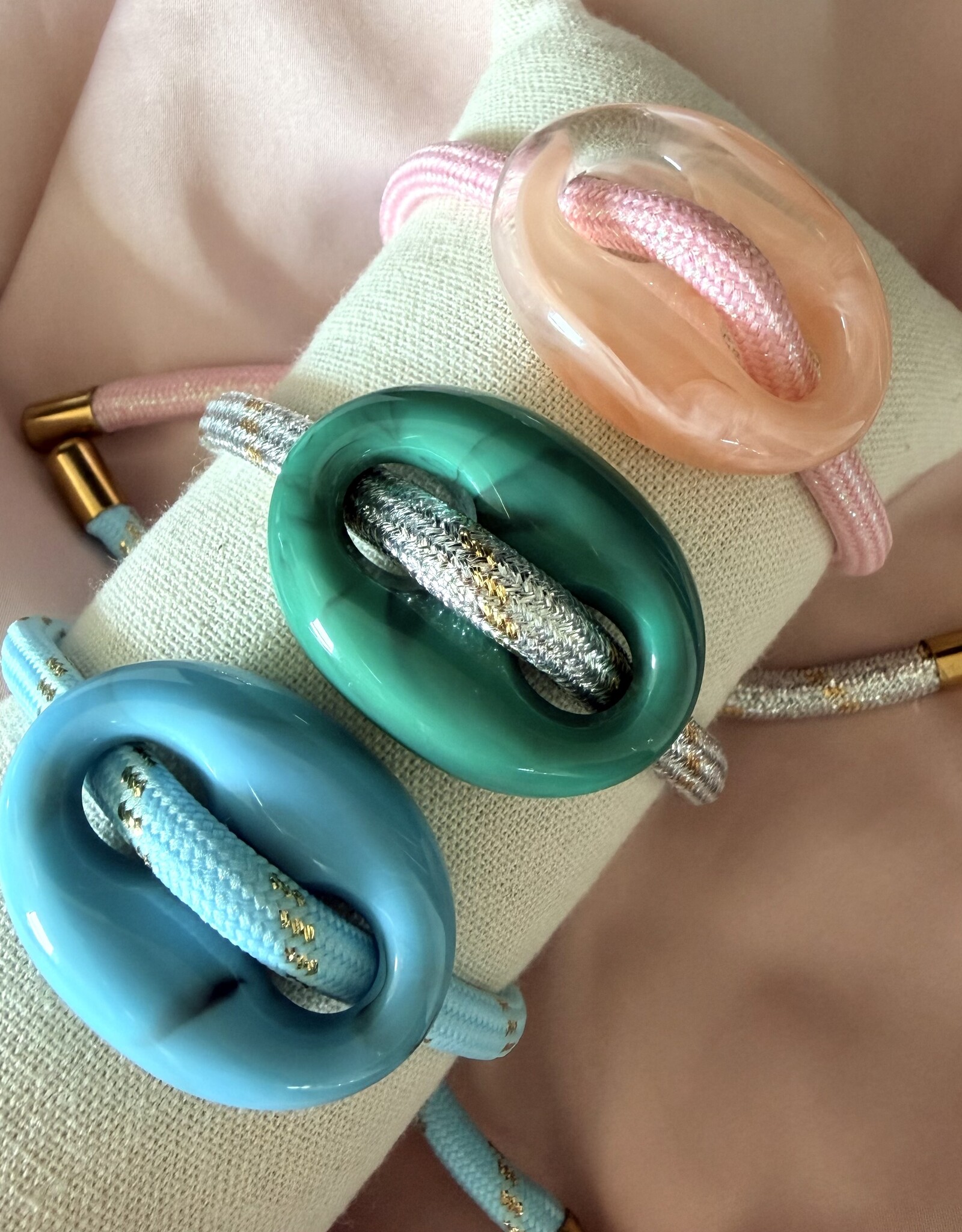 Gekleurde Bean Bracelet