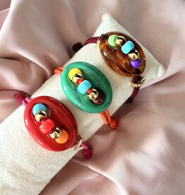 Bean Armband Met Kralen