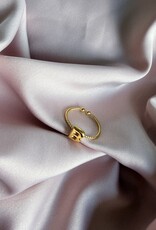 Bubble Letter Ring