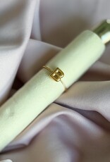 Bubble Letter Ring