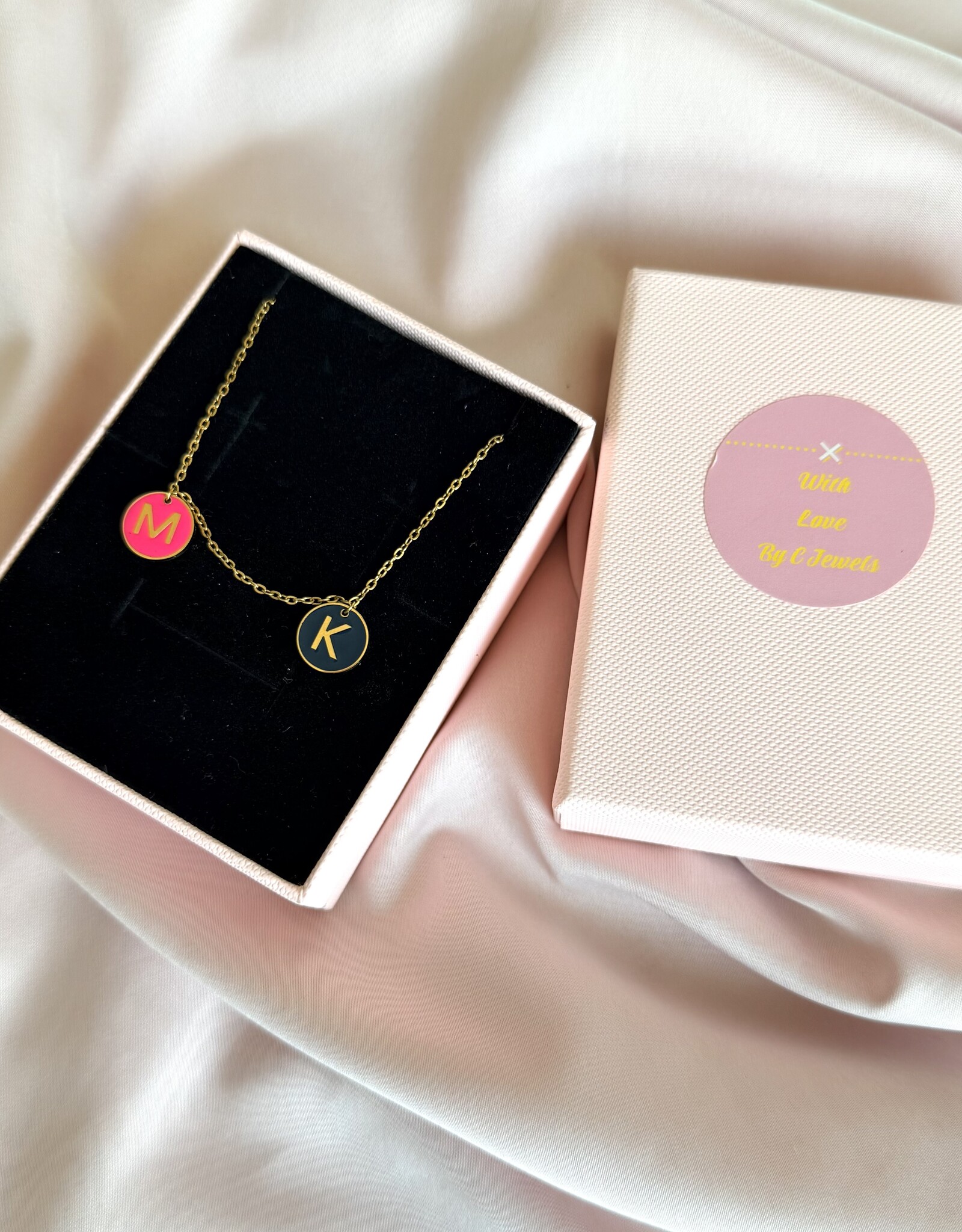 Gekleurde Kleine Muntjes Ketting