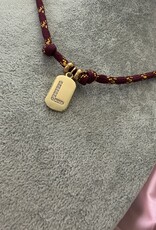 Gekleurde Ketting Met Shiny Letter