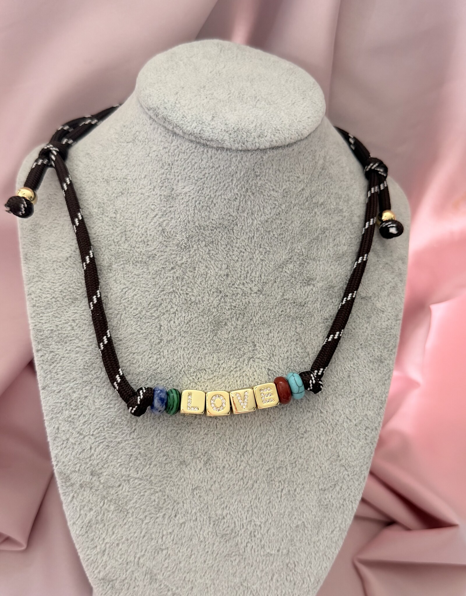 Block Love Ketting