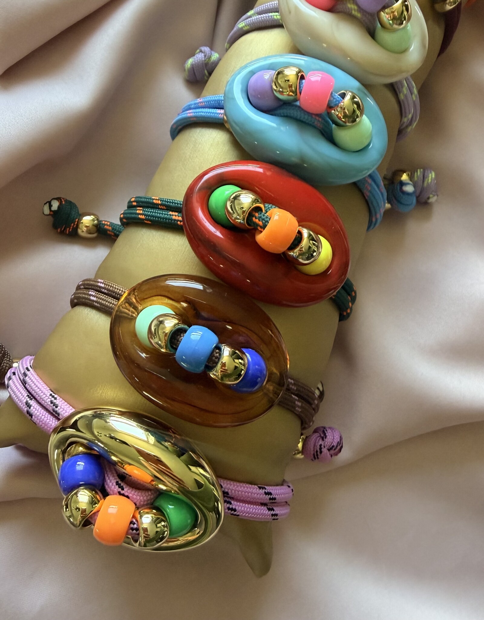 Bean Armband Met Kralen