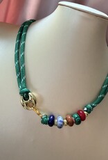 Gekleurde Kralen Ketting