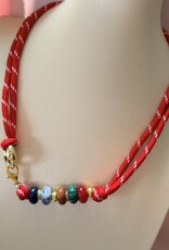 Gekleurde Kralen Ketting