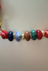 Gekleurde Kralen Ketting