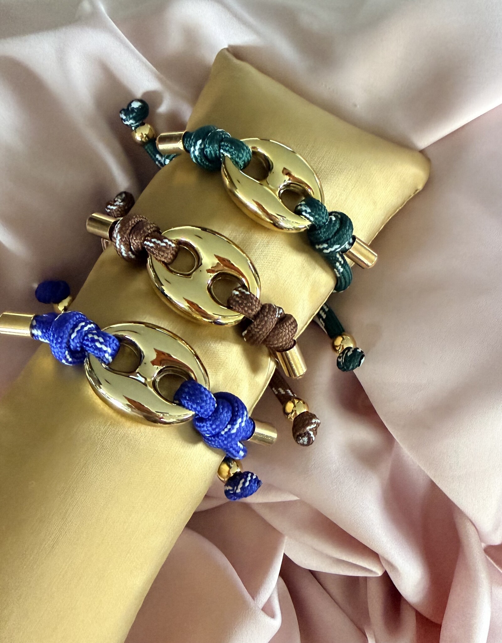 Gouden Bean Armband