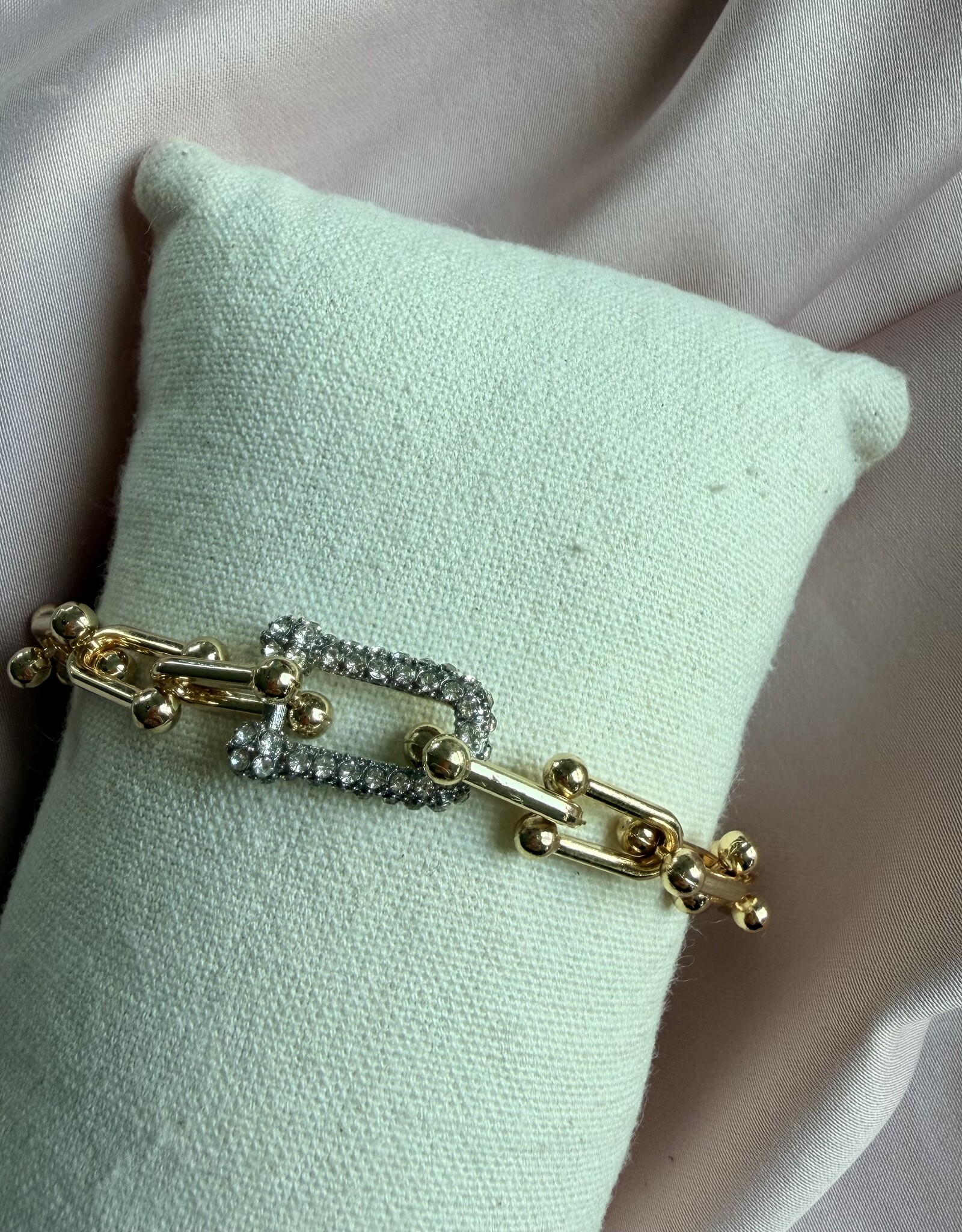 Chunky Chain Armband Diamond
